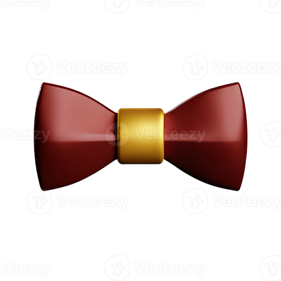 boog stropdas 3d renderen icoon illustratie png
