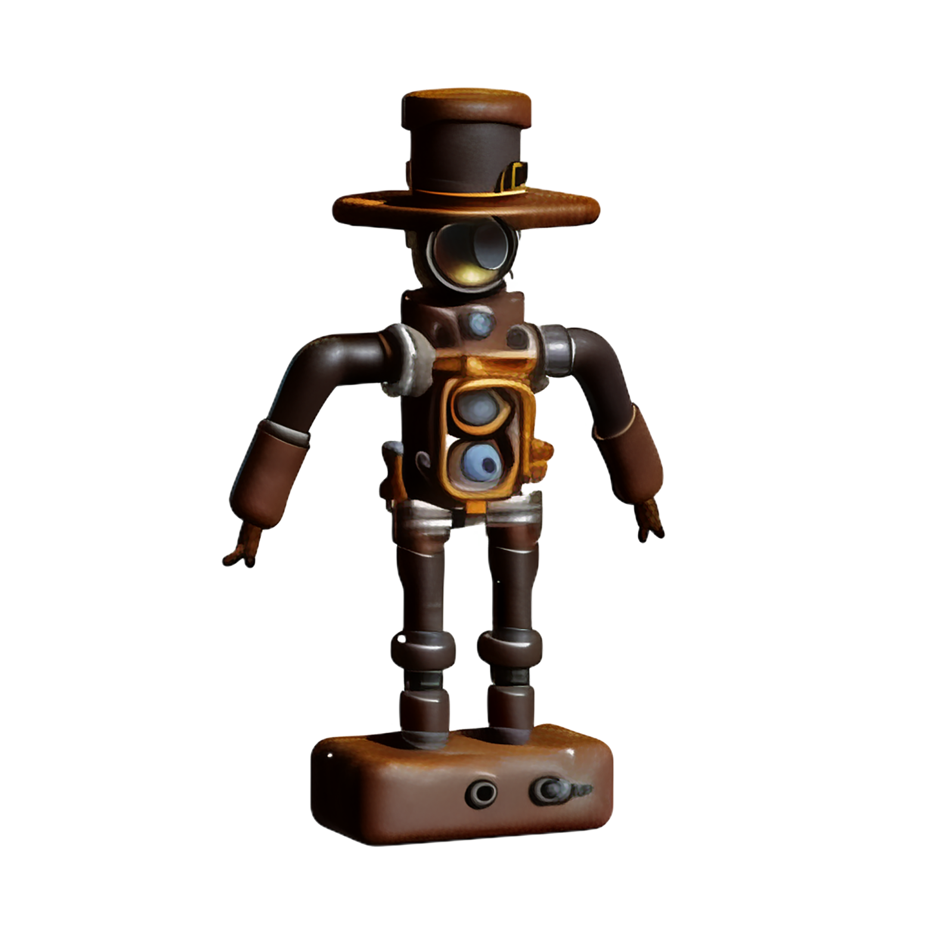 steampunk animatronic, five nights at freddys