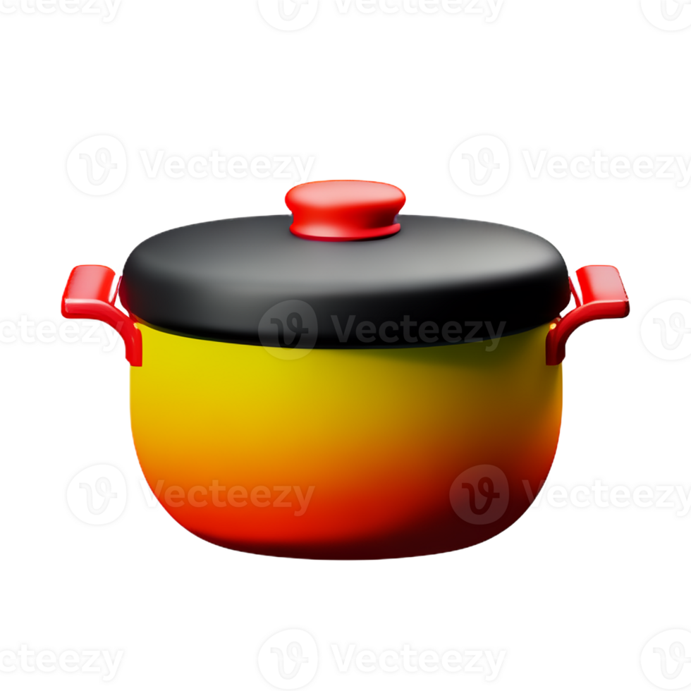 pan 3d rendering icon illustration png