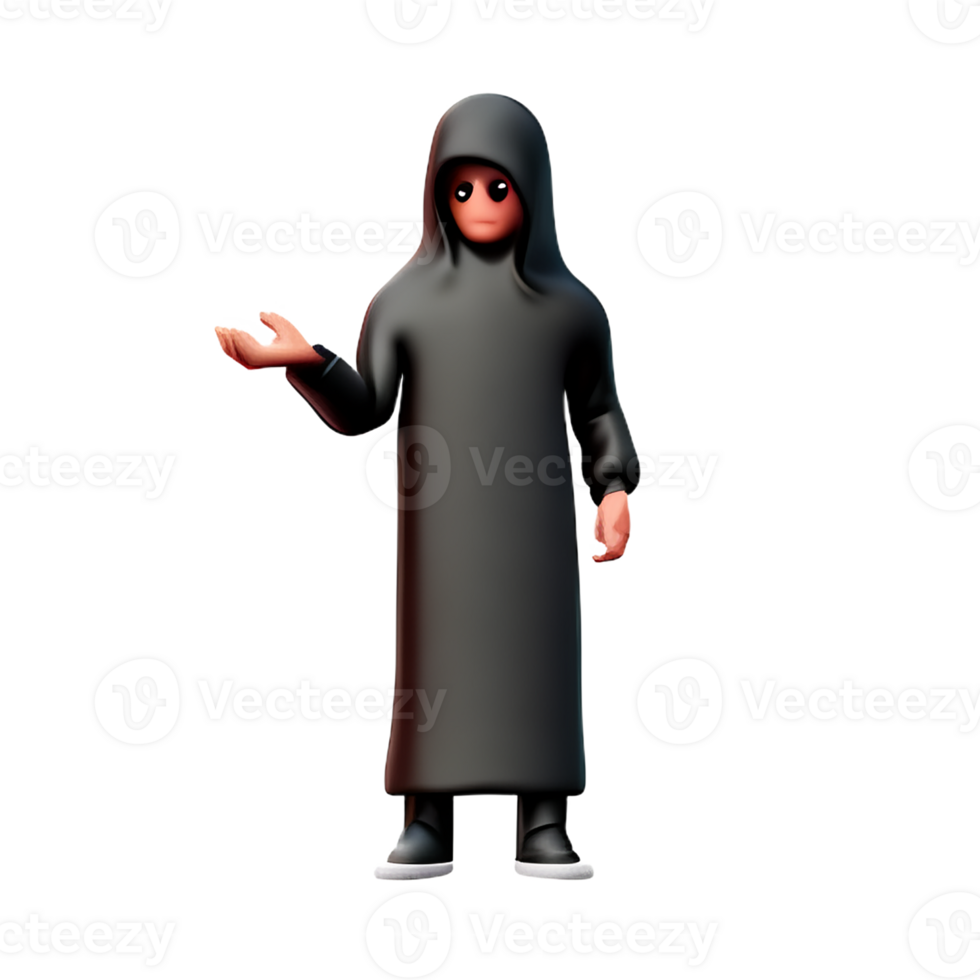 grim reaper 3d rendering icon illustration png