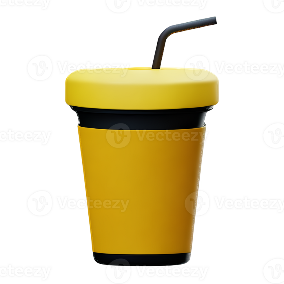 lemonade 3d rendering icon illustration png