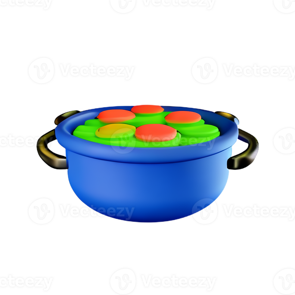 pan 3d rendering icon illustration png