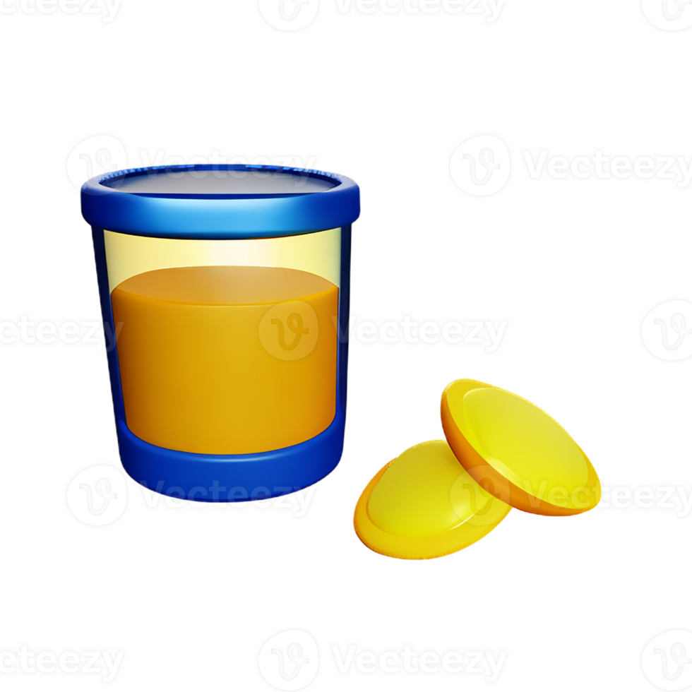 lemonade 3d rendering icon illustration png
