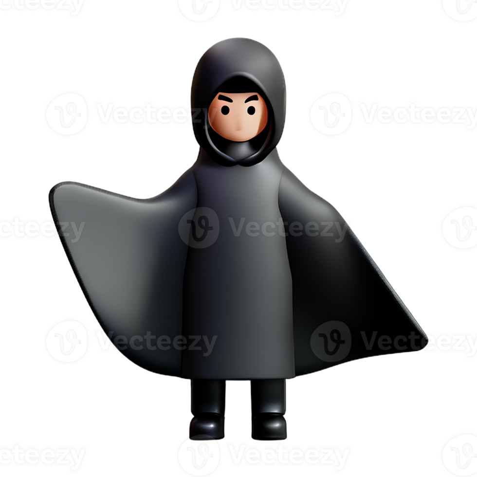 grim reaper 3d rendering icon illustration png