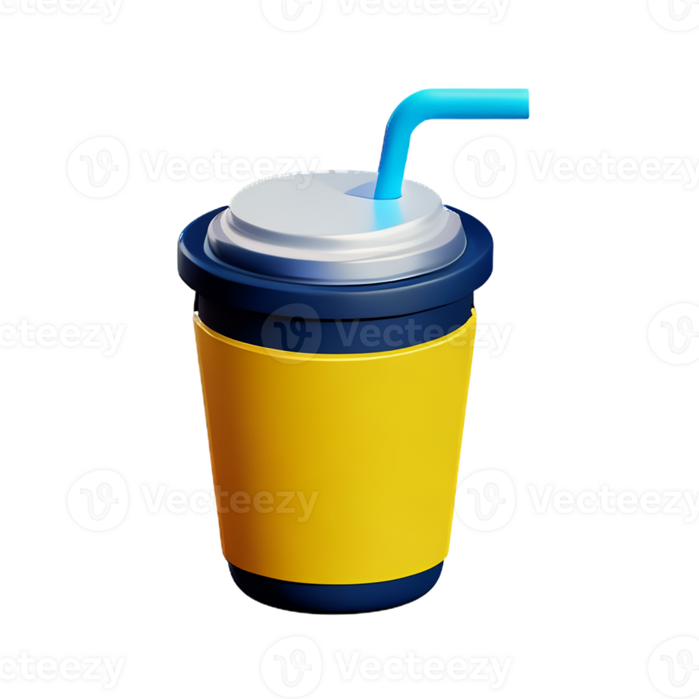 lemonade 3d rendering icon illustration png