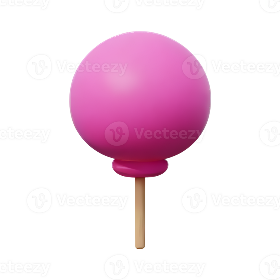 cotton candy 3d rendering icon illustration png