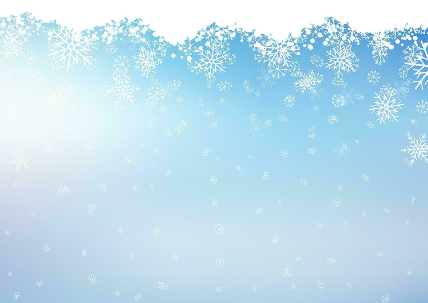 que cae Navidad copos de nieve antecedentes vector