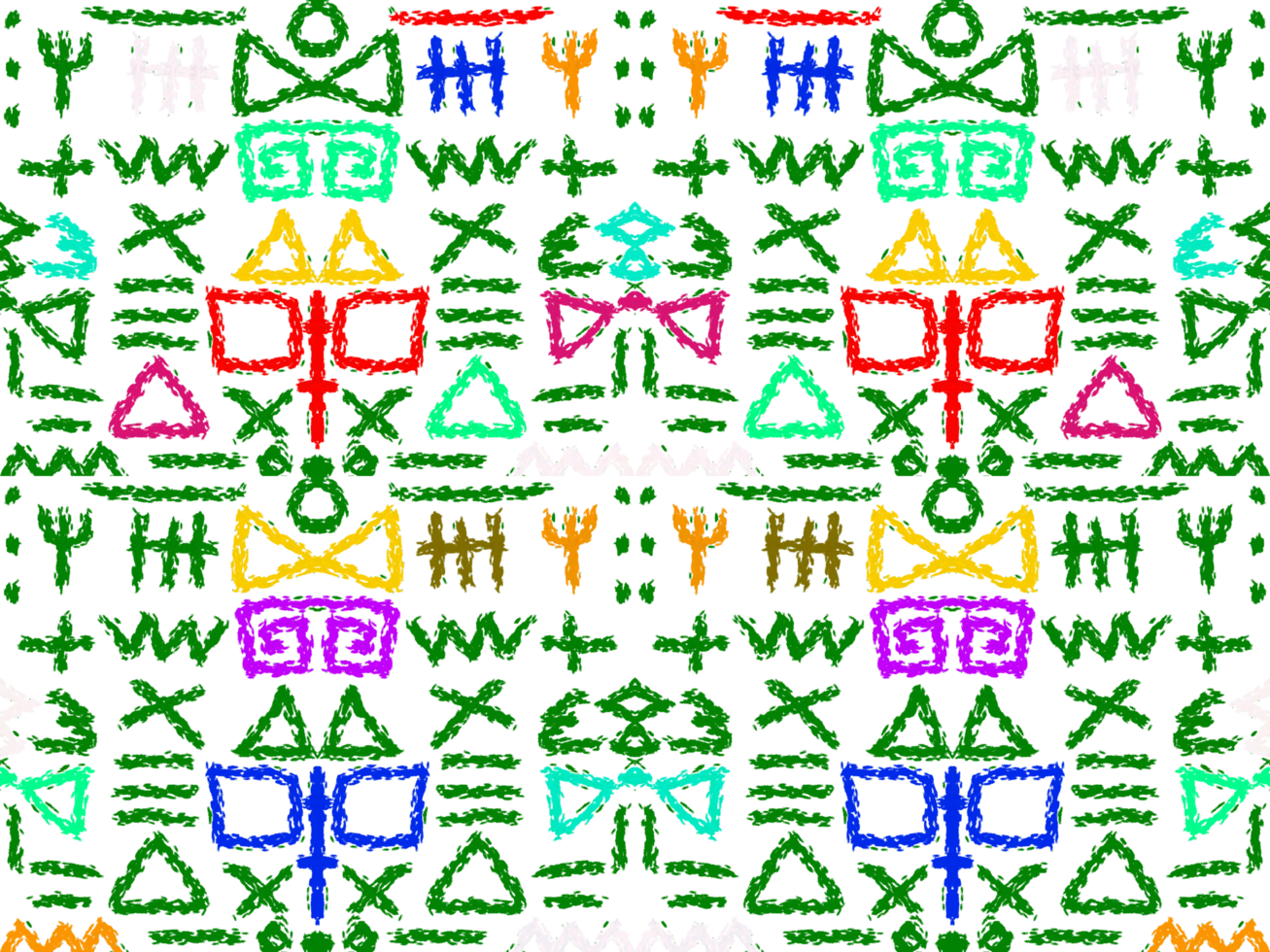 Fabric pattern design  kids geometric pattern png