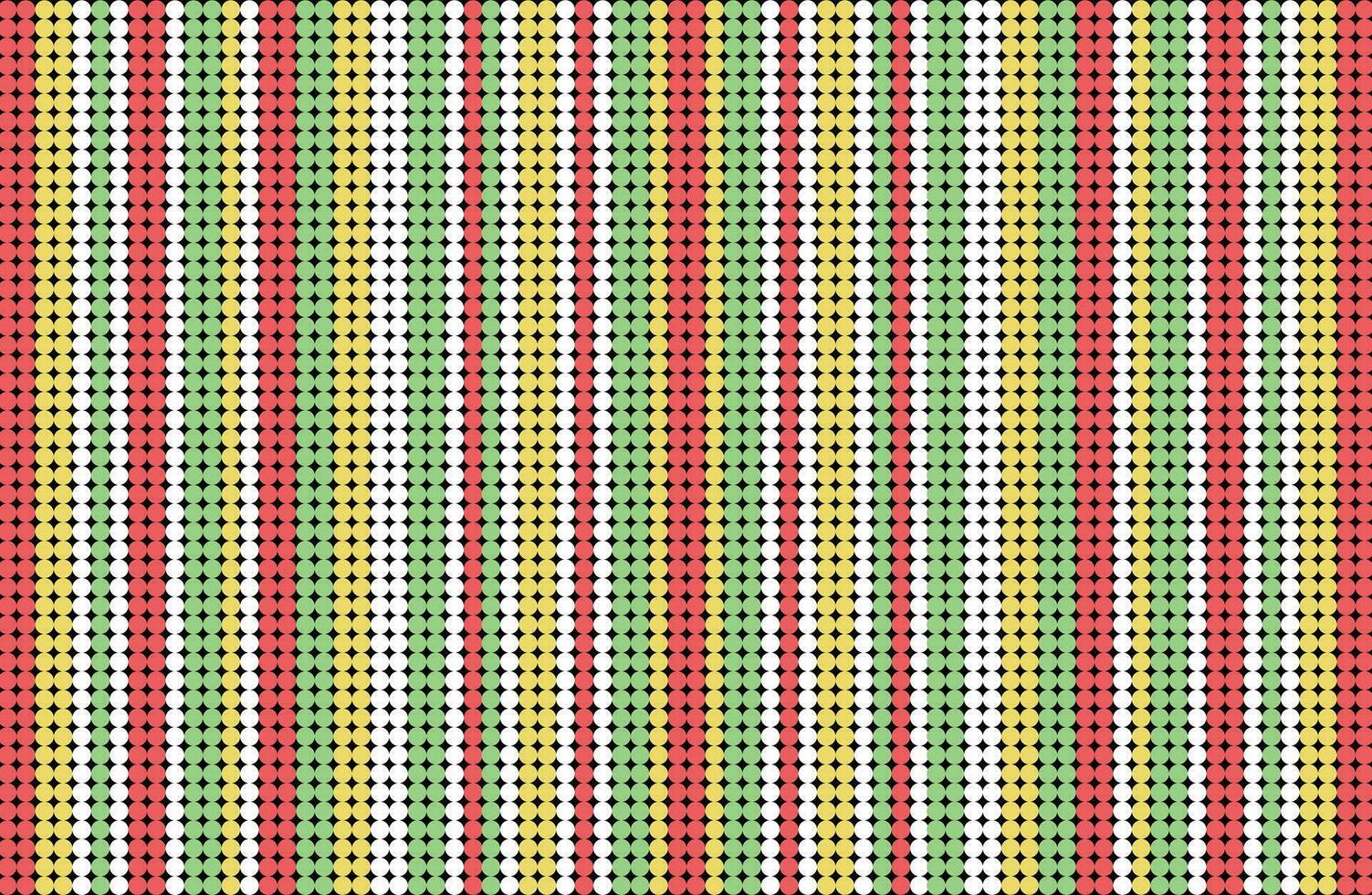 The abstract multi color circles stack. vector