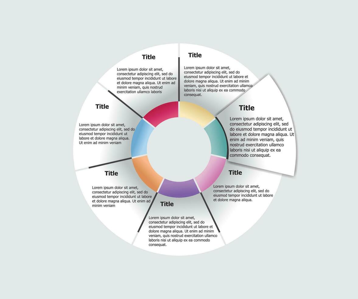 moderno infografía modelo diseño vector para web diseño, ui aplicaciones, negocio presentación, flujo de trabajo disposición, diagrama, anual informe.