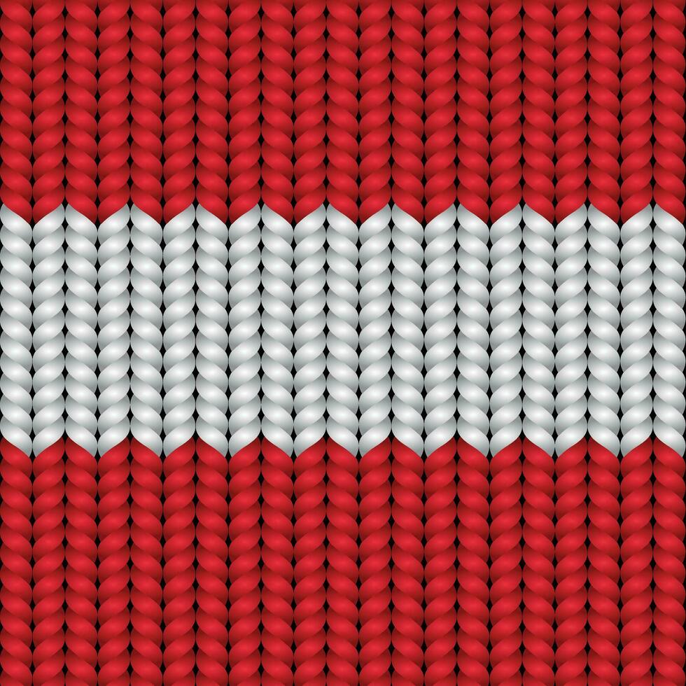 National flag braided rope vector