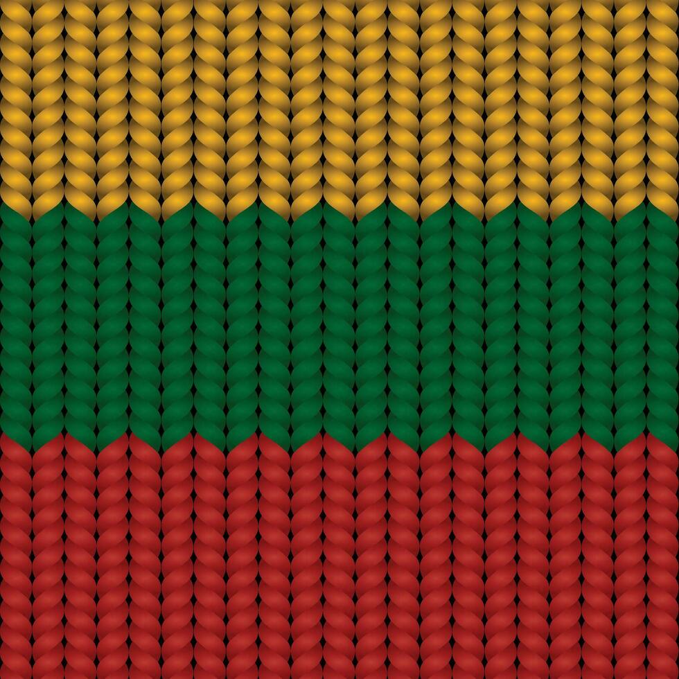 National flag braided rope vector