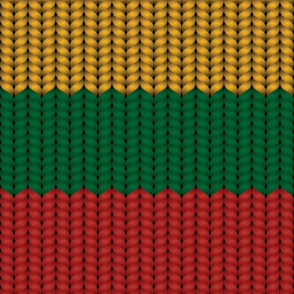 National flag braided rope vector