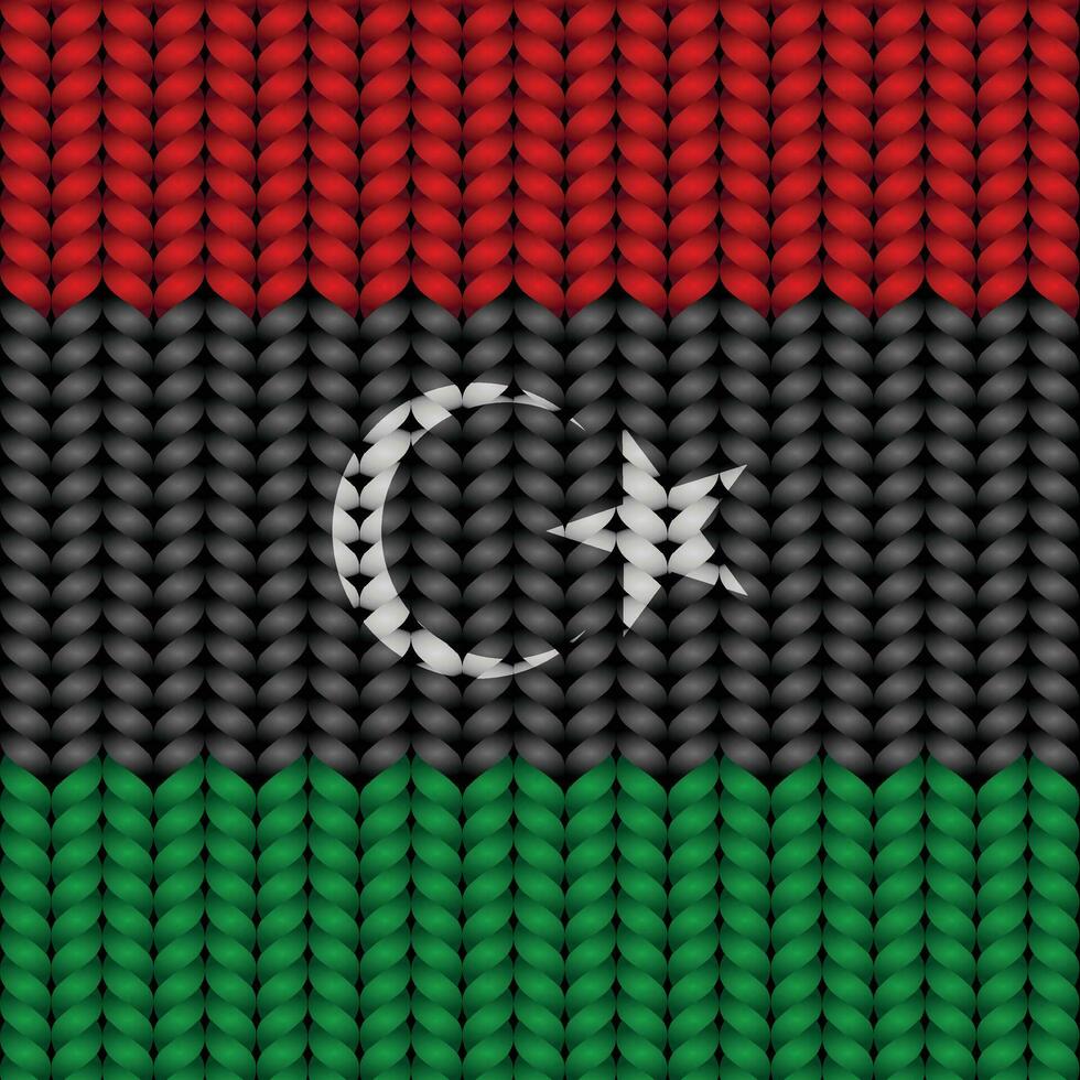 National flag braided rope vector