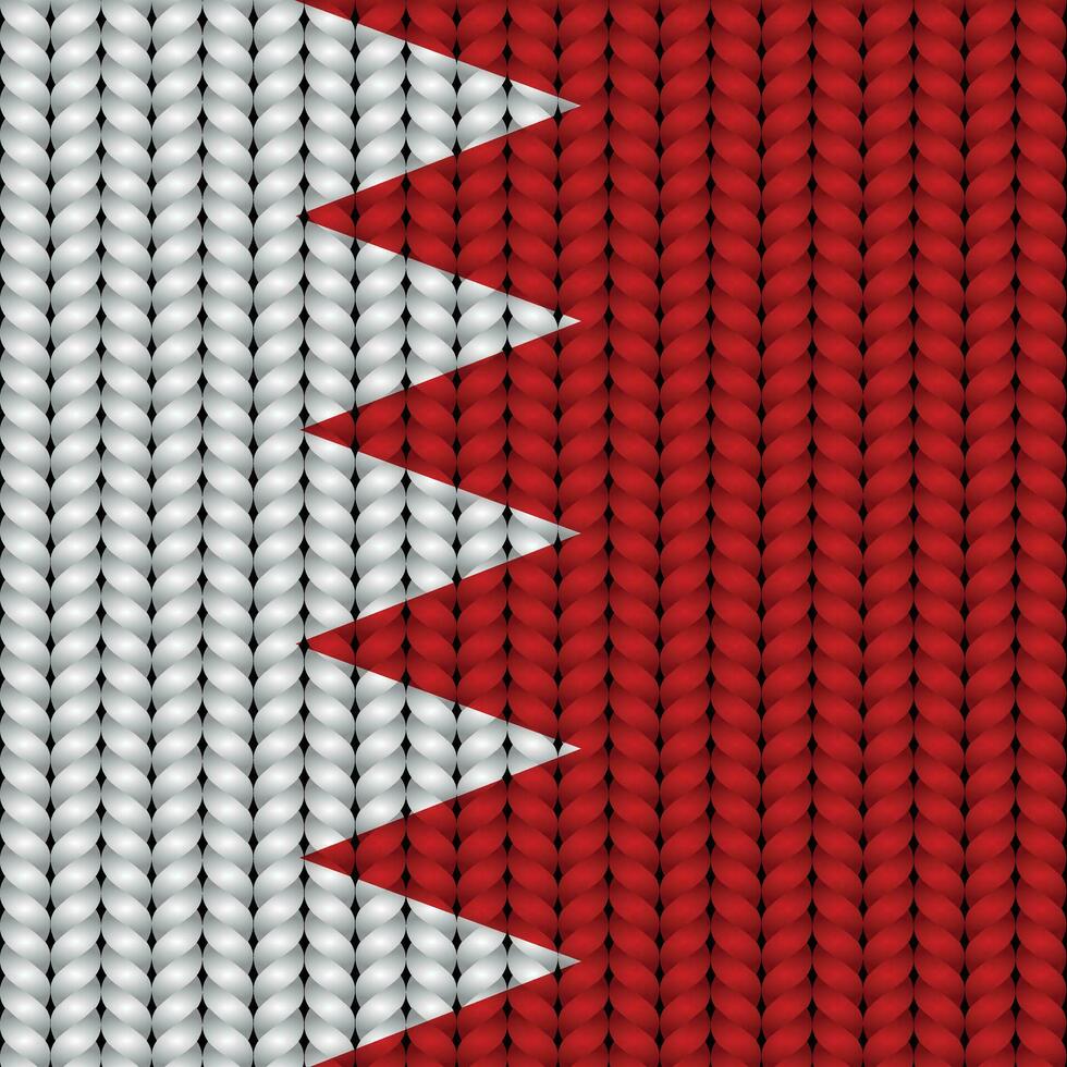 National flag braided rope vector