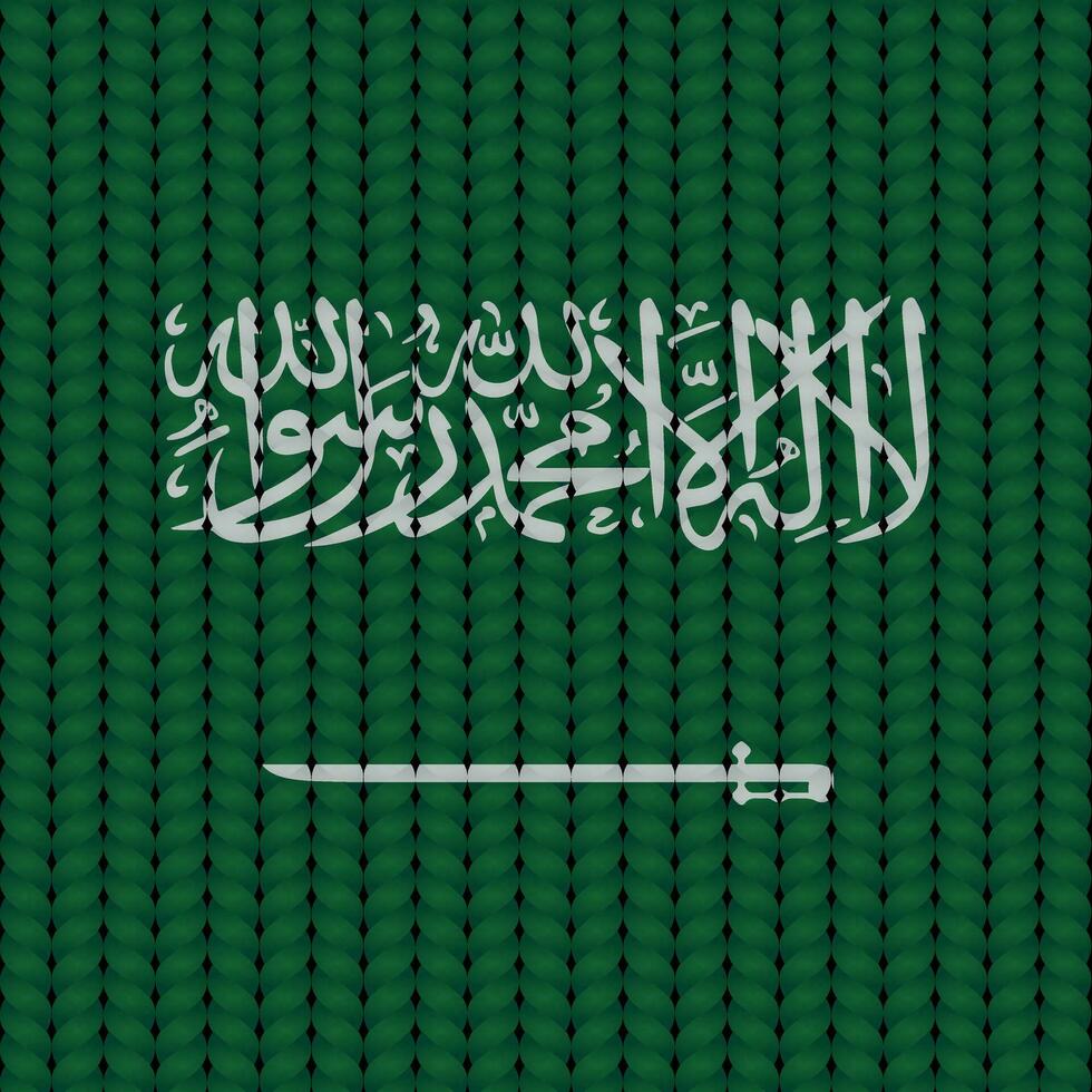 National flag braided rope vector