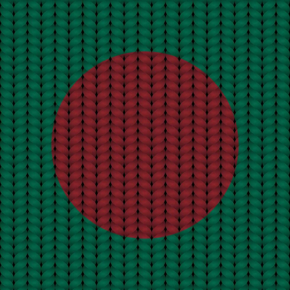 National flag braided rope vector