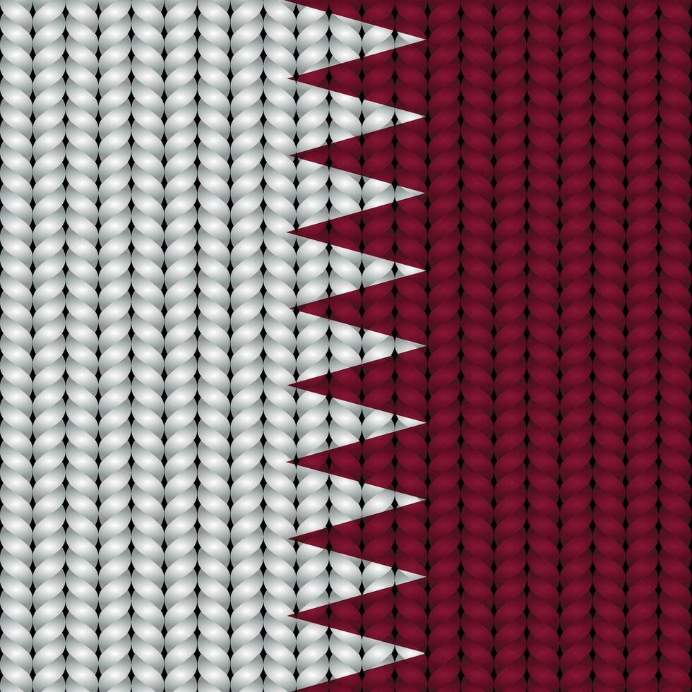 National flag braided rope vector