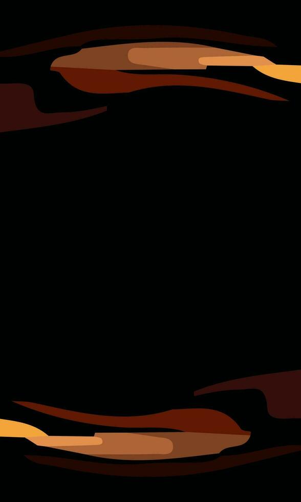 Aesthetic brown abstract background with copy space area. Suitable for poster and banner vector