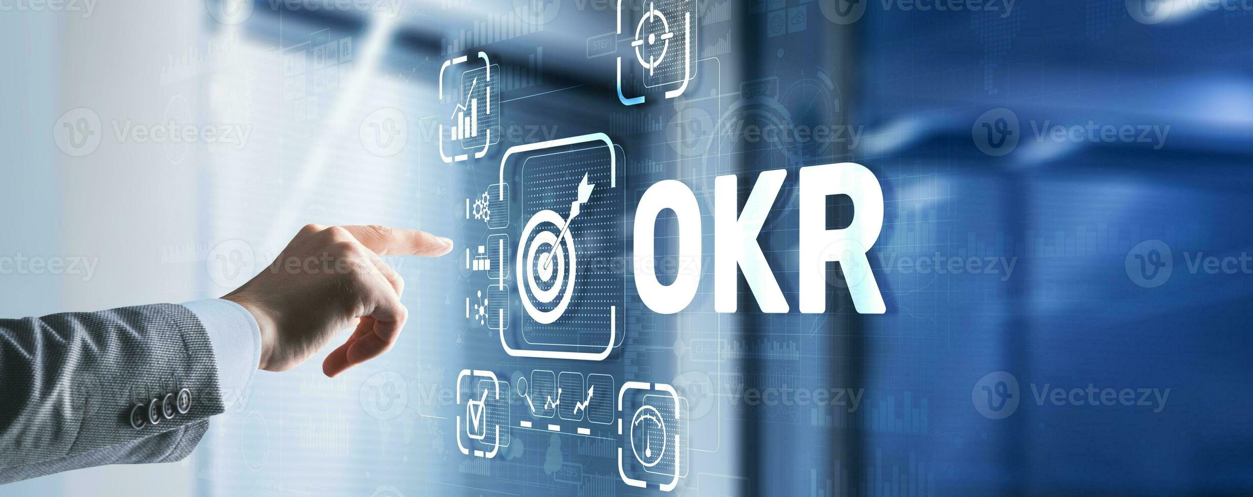 Objectives and Key Results OKR. Methods for project management photo