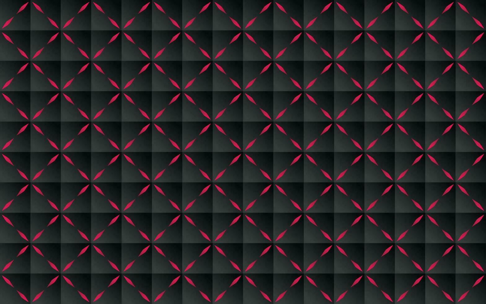 Luxury geometric abstract black background texture with neon light vector
