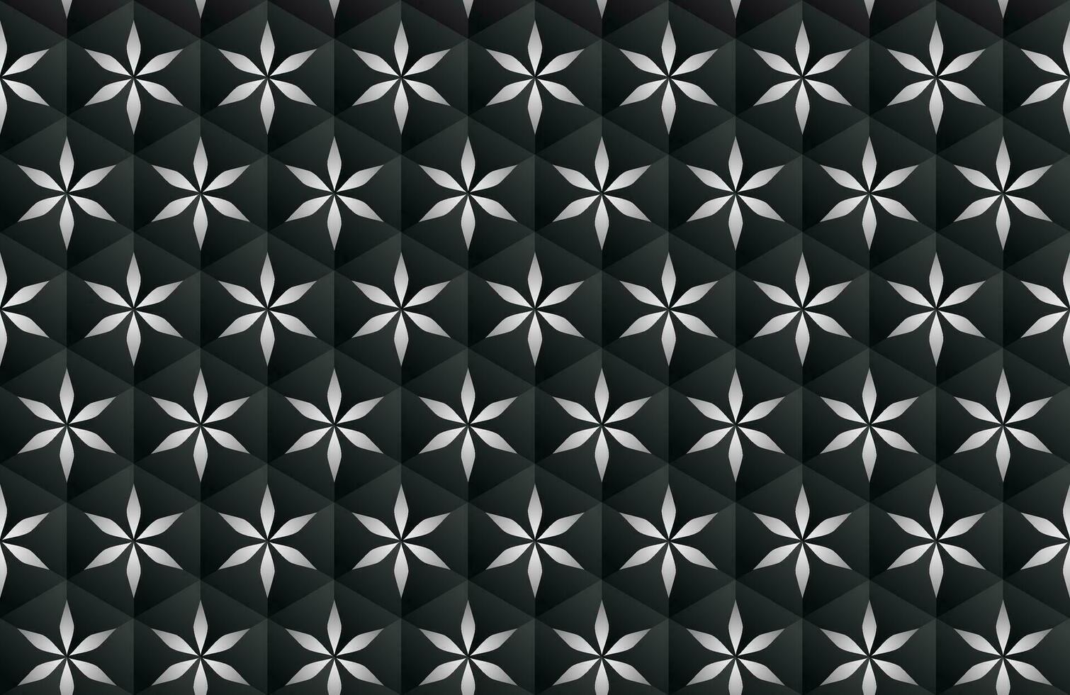Luxury geometric abstract black background texture with neon light vector