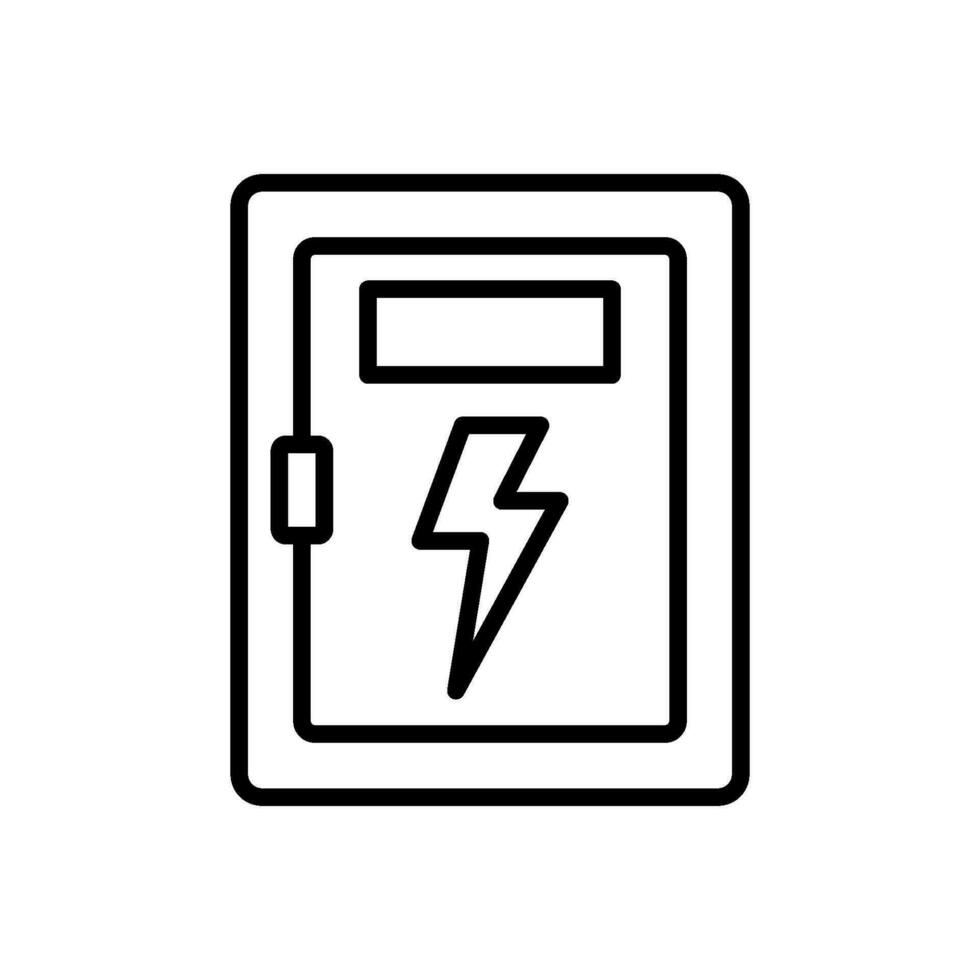 Electric Box Panel icon vector design templates