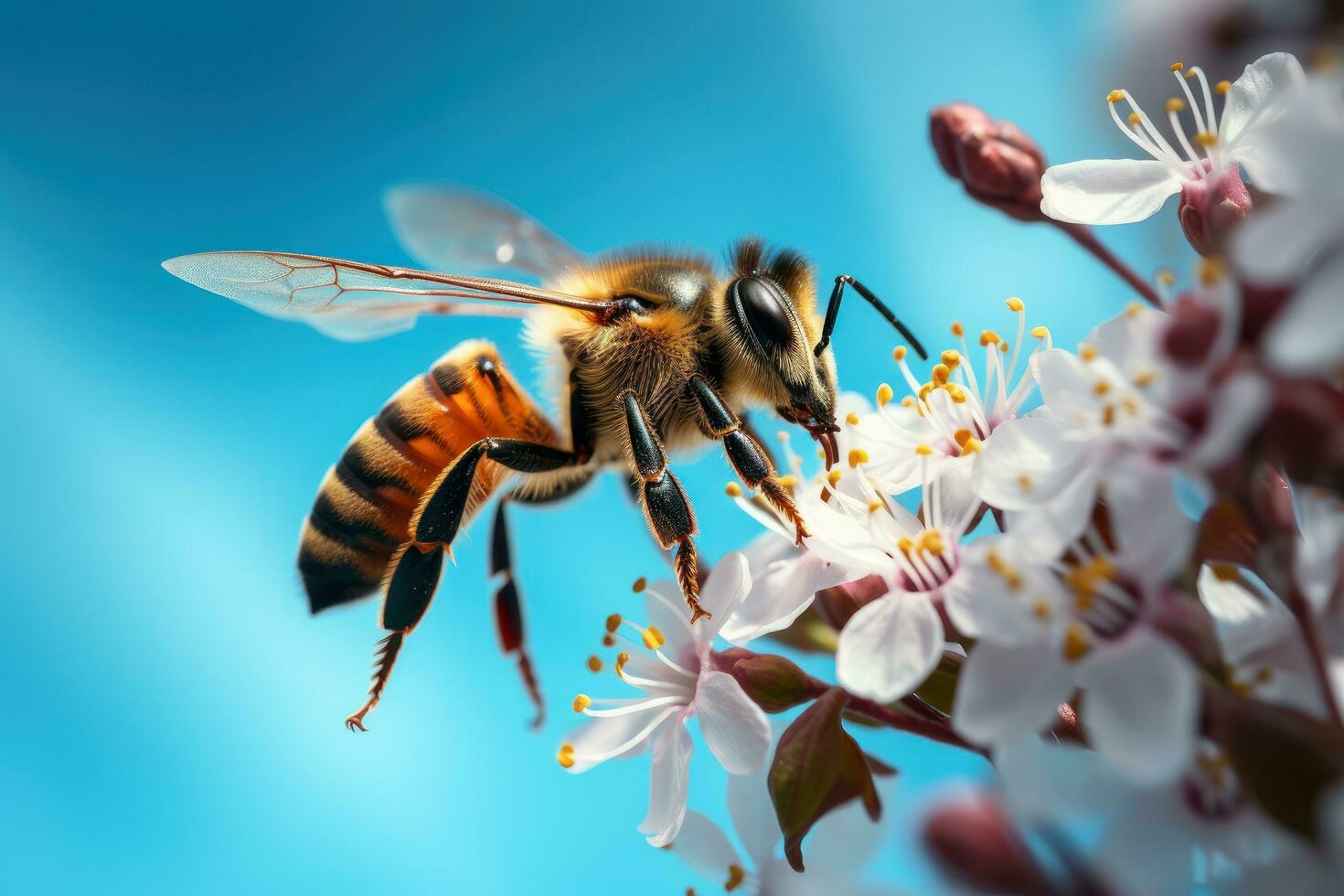 epic-macro-photography-shot-of-honey-bee-closeup-view-of-working-bees