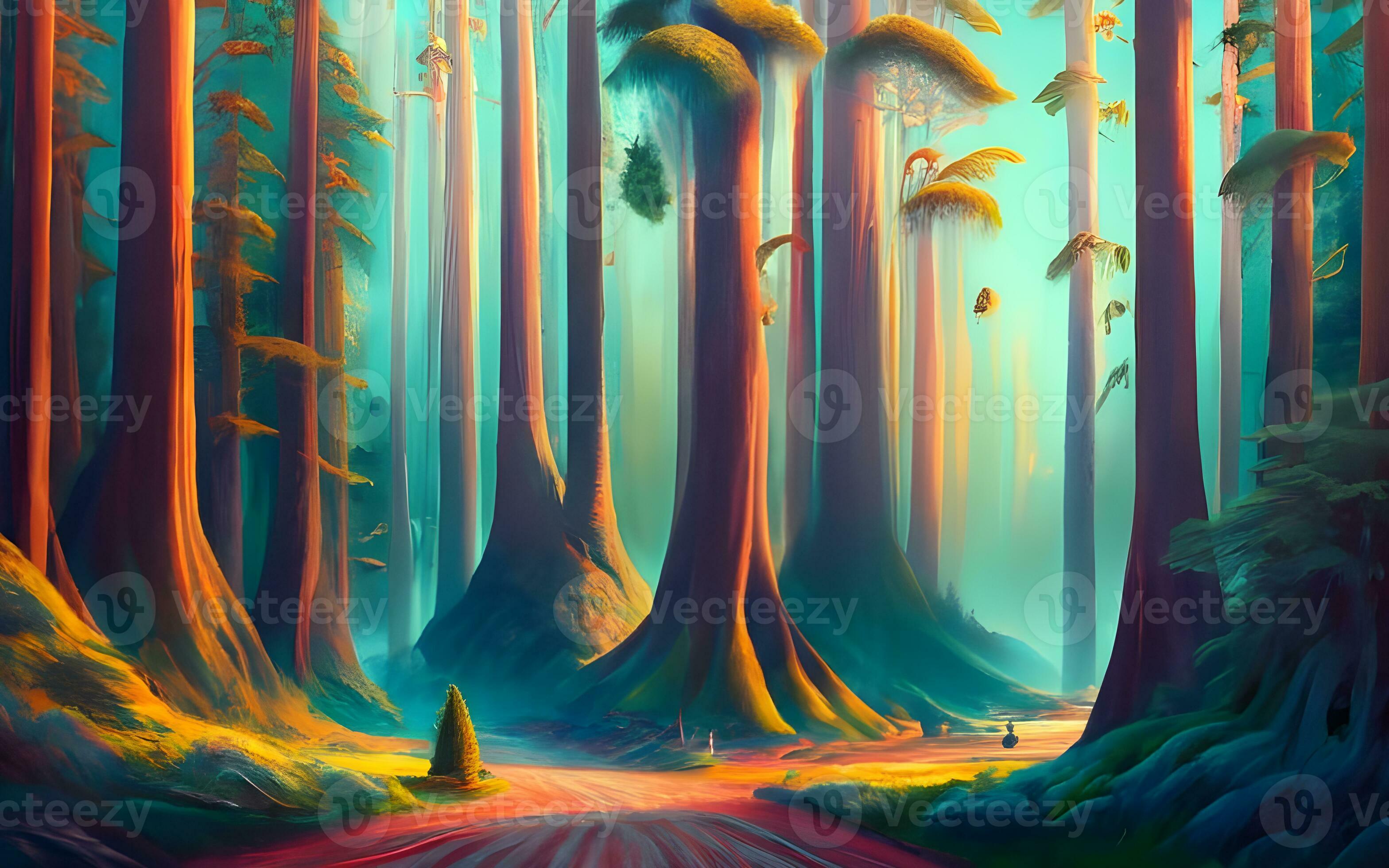 Ethereal Giants, Enchanting Tales Among Ancient Redwood Sentinels 