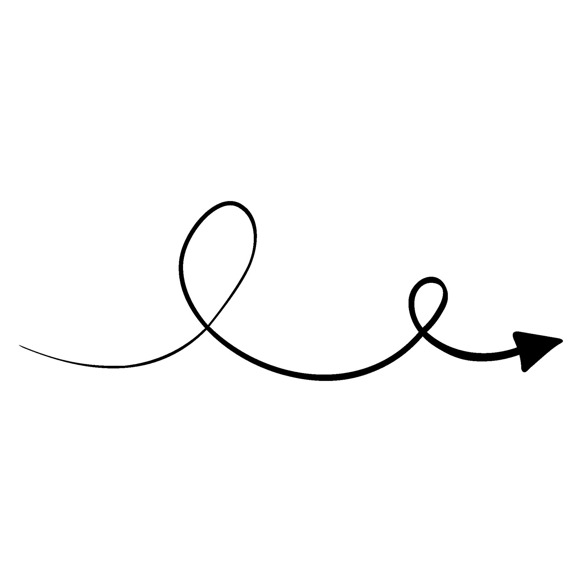 Curly Arrow,Arrow,Dot Arrow 29774588 Vector Art at Vecteezy