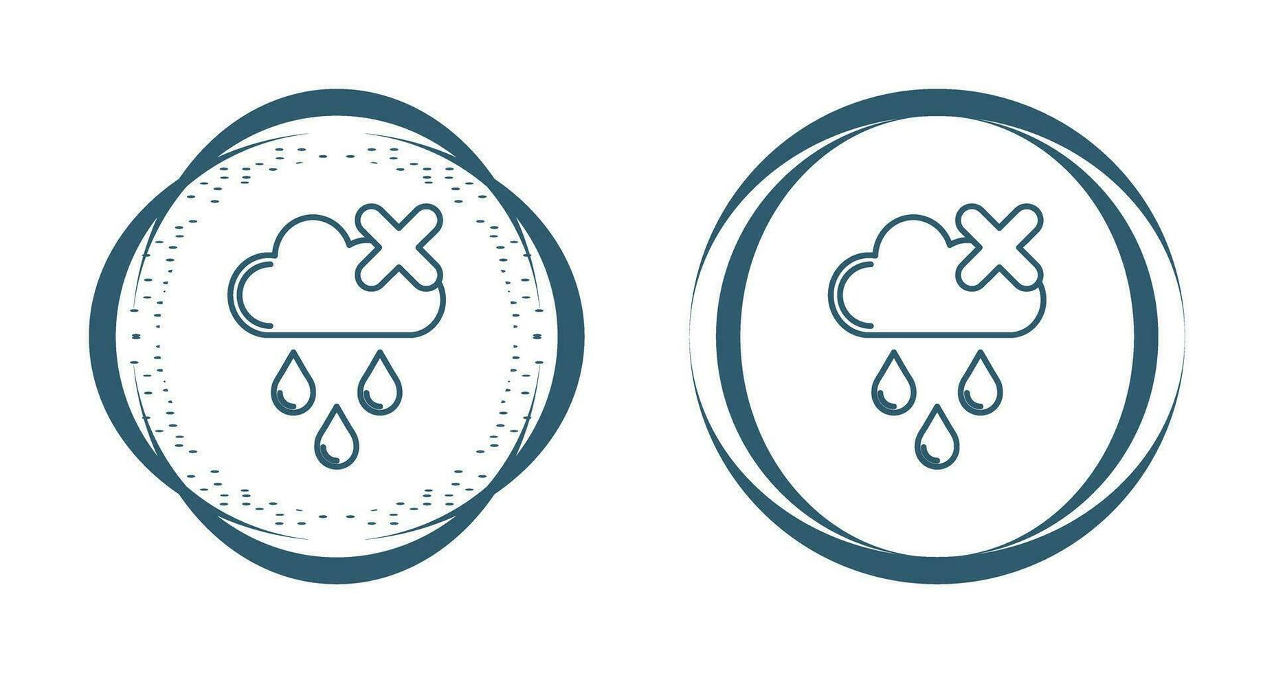 No Rain Vector Icon