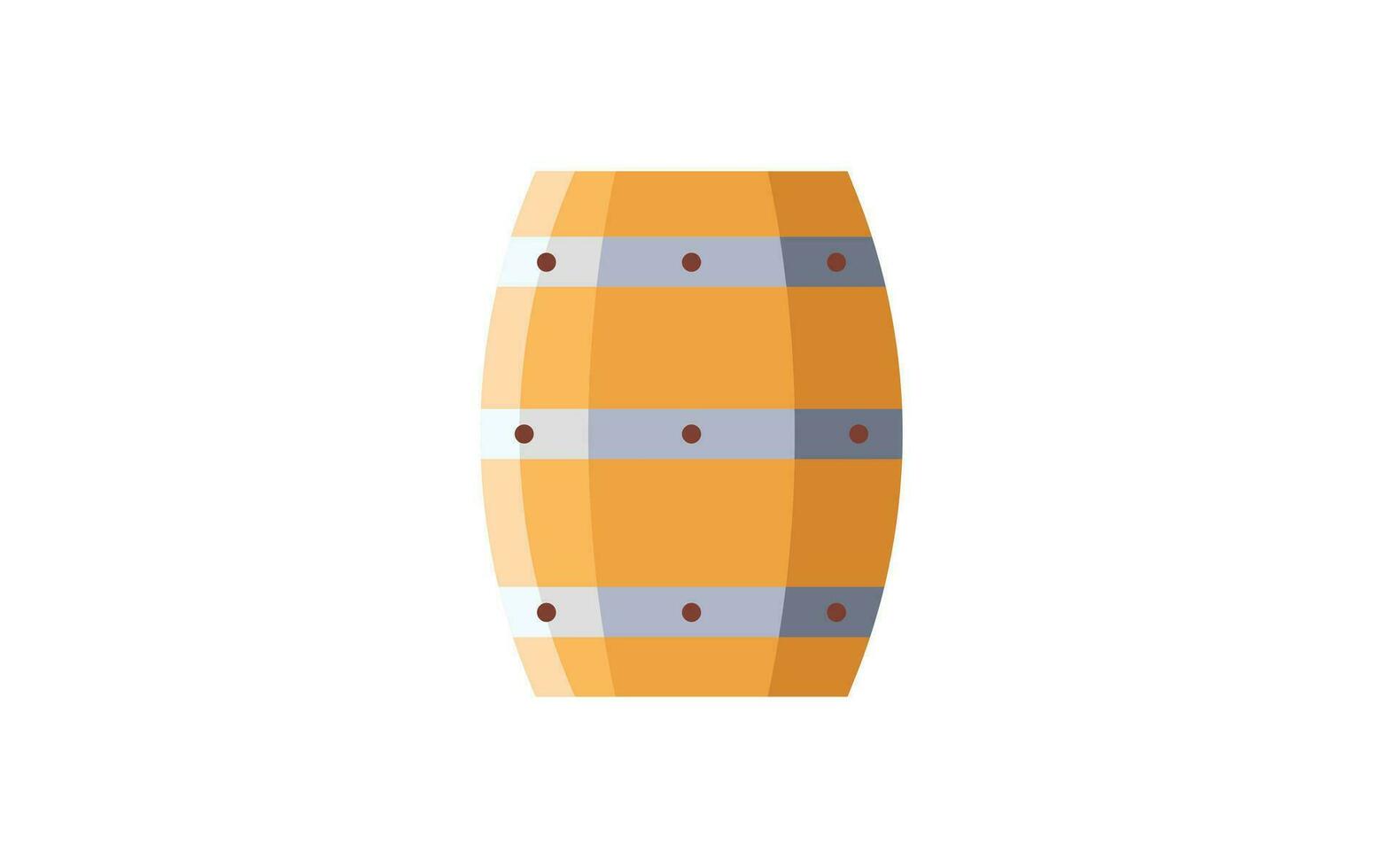 Barrel hand drawn illustration vector