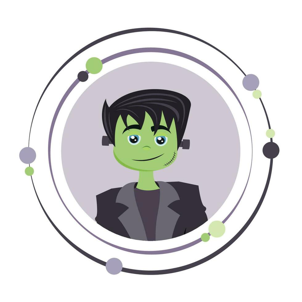 Frankenstein vector illustration graphic icon symbol