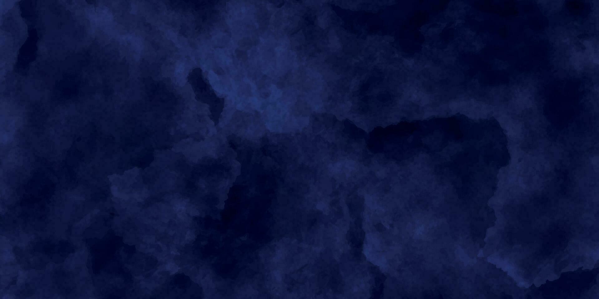 Dark Blue Watercolor Background. Navy Blue Watercolor Texture. Background. Watercolor Wash Aqua Painted Texture Close Up, Grunge Design. vector