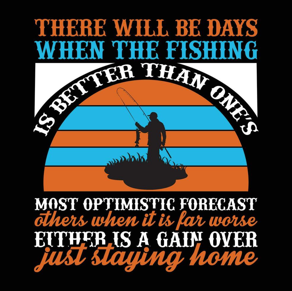 Fishing t-shirt design vector