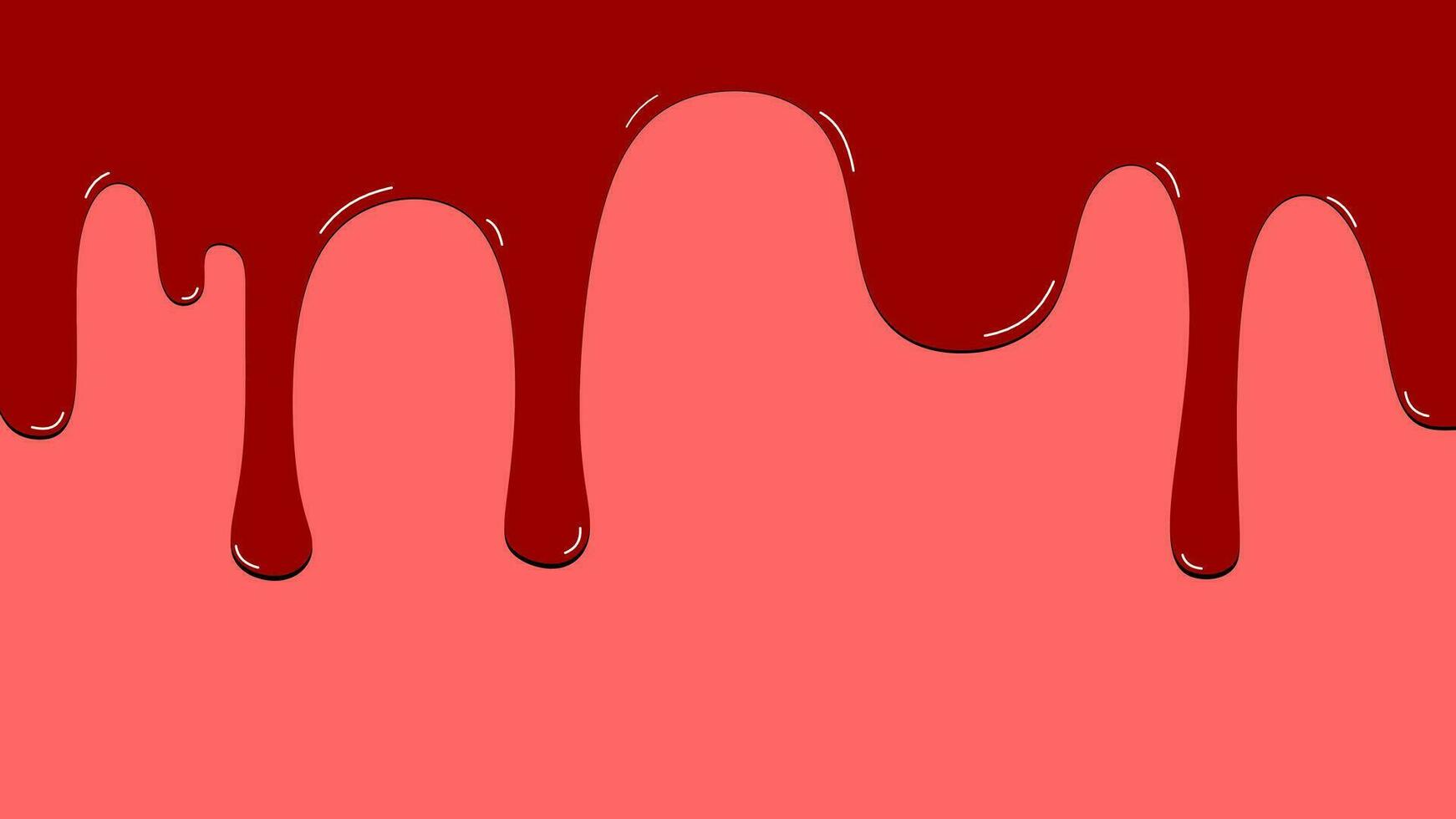 derritiendo chocolate y fresa hielo crema antecedentes. derritiendo chocolate antecedentes con Copiar espacio zona vector