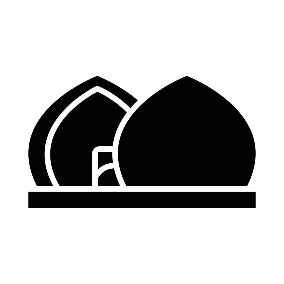 Al Shaheed Monument Vector Glyph Icon For Personal And Commercial Use.