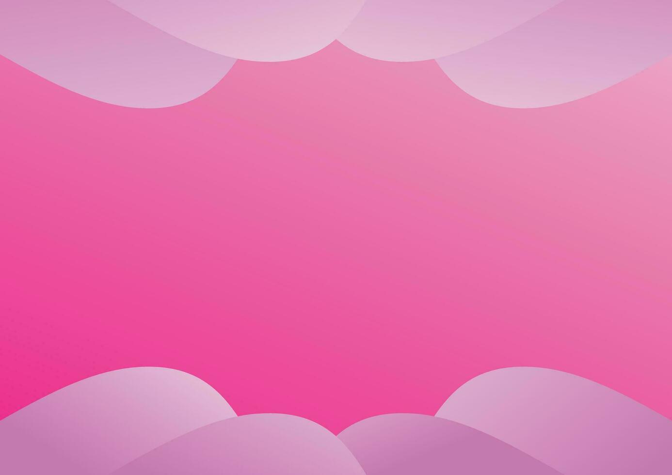 pink cloud template background design vector