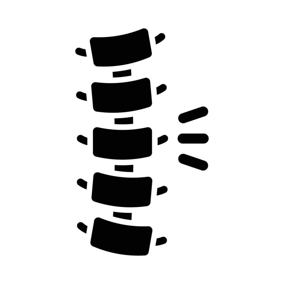 Rachiocampsis Vector Glyph Icon For Personal And Commercial Use.