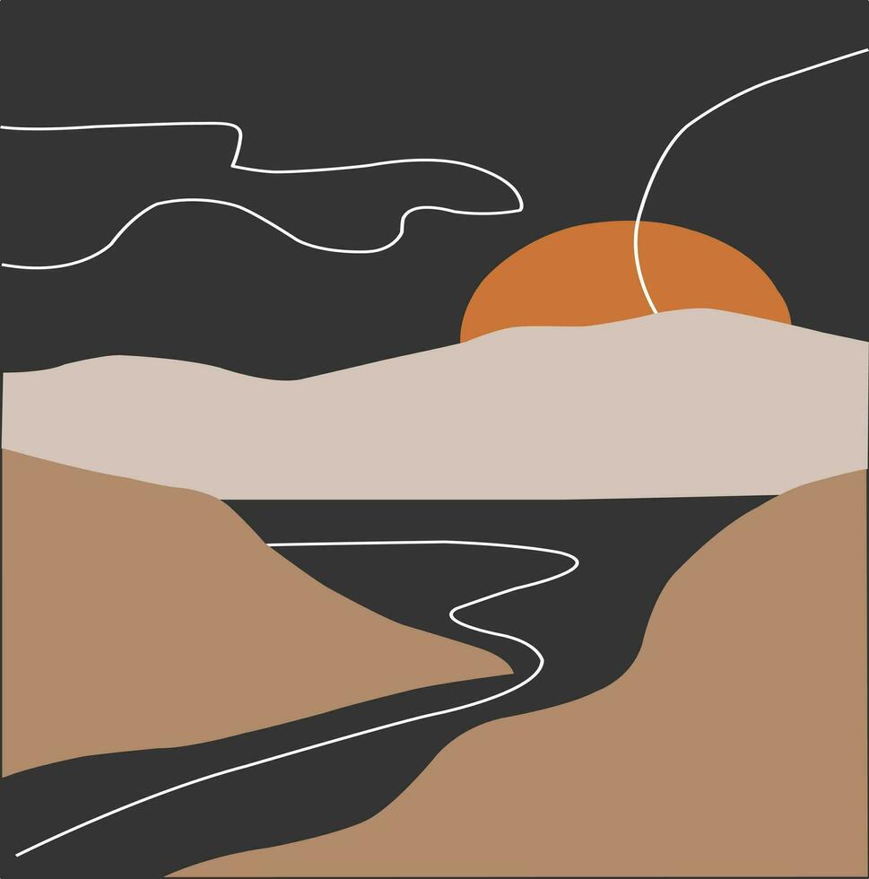 Beautiful vector wall art and graphics for home decor