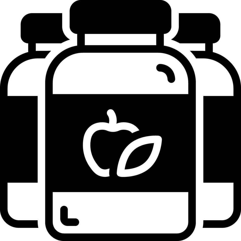 solid icon for supplements vector