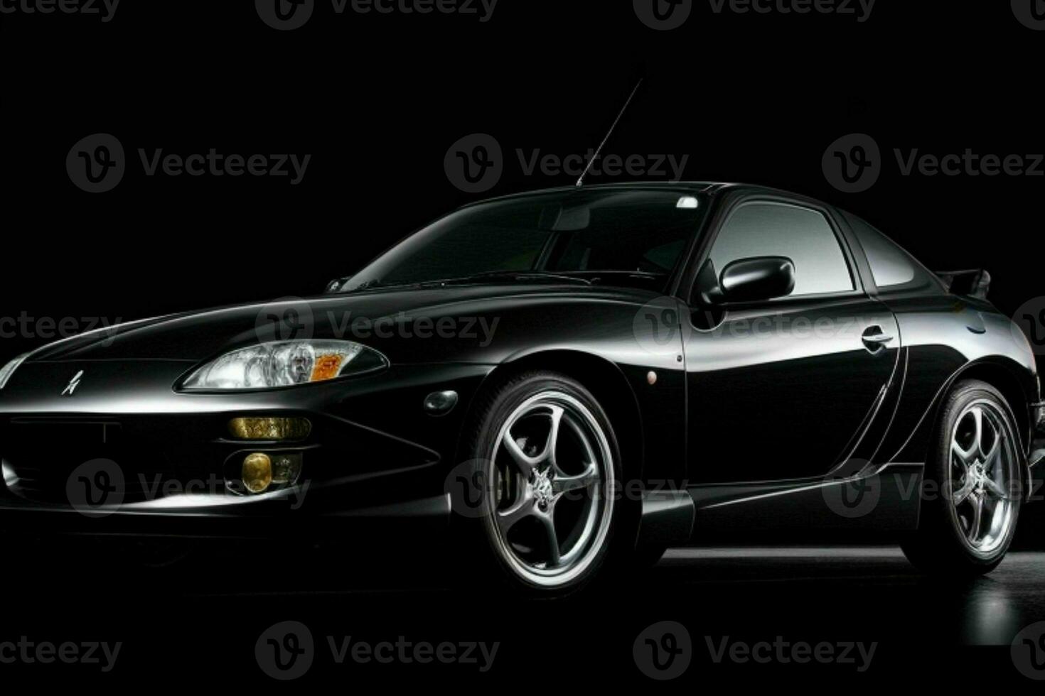 Sport car Mitsubishi fto gpx JDM. Generative Ai Pro Photo