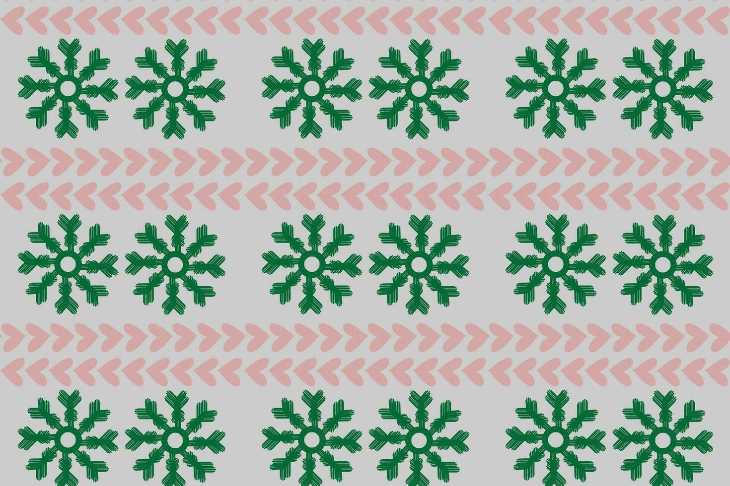 Lovely Christmas pattern design for wallpaper, wrapping paper, fabric and texture interior background. vector