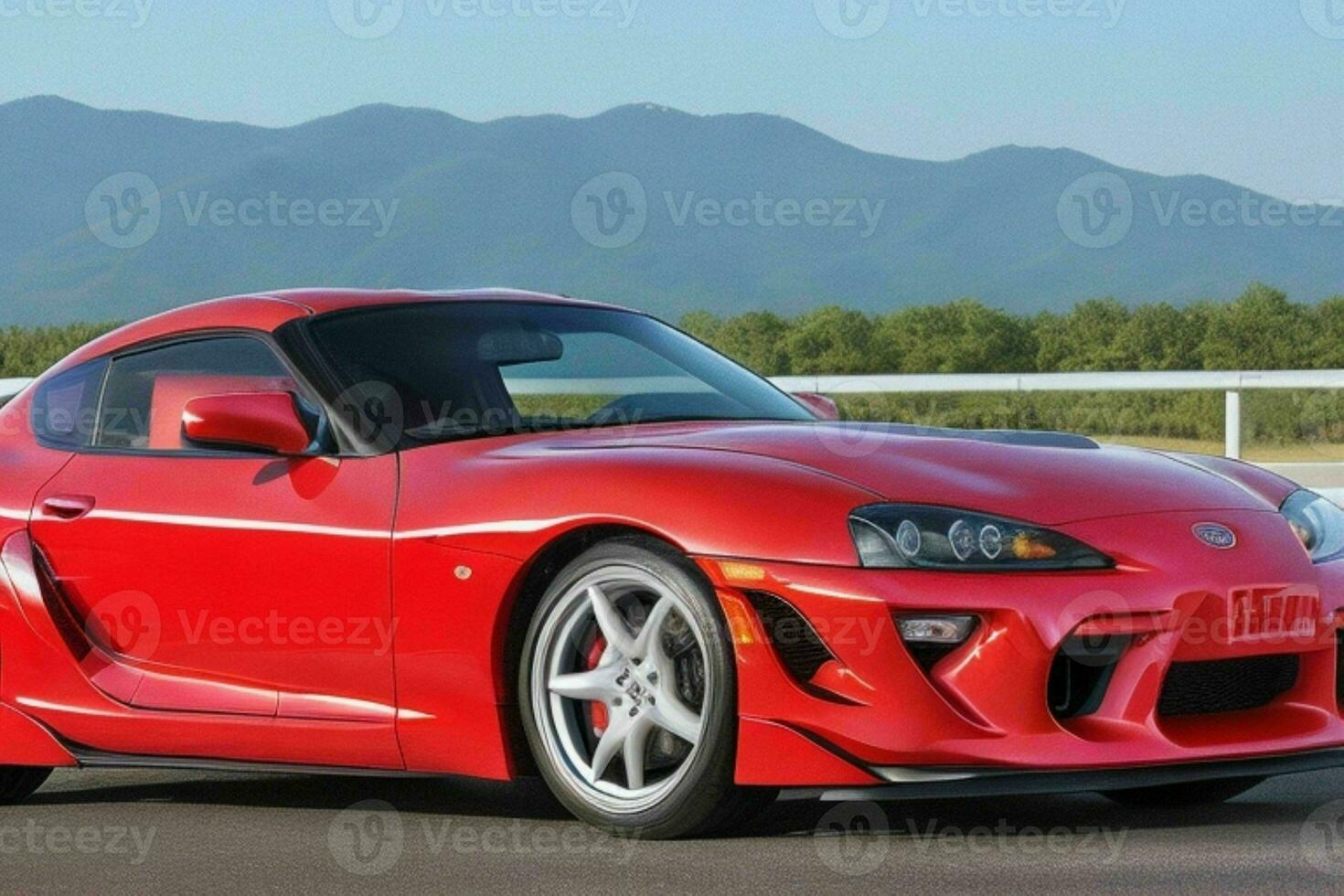 deporte coche toyota supra jdm. ai generativo Pro foto