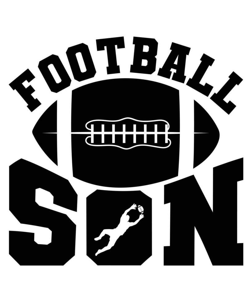 American Football T-shirt design vector
