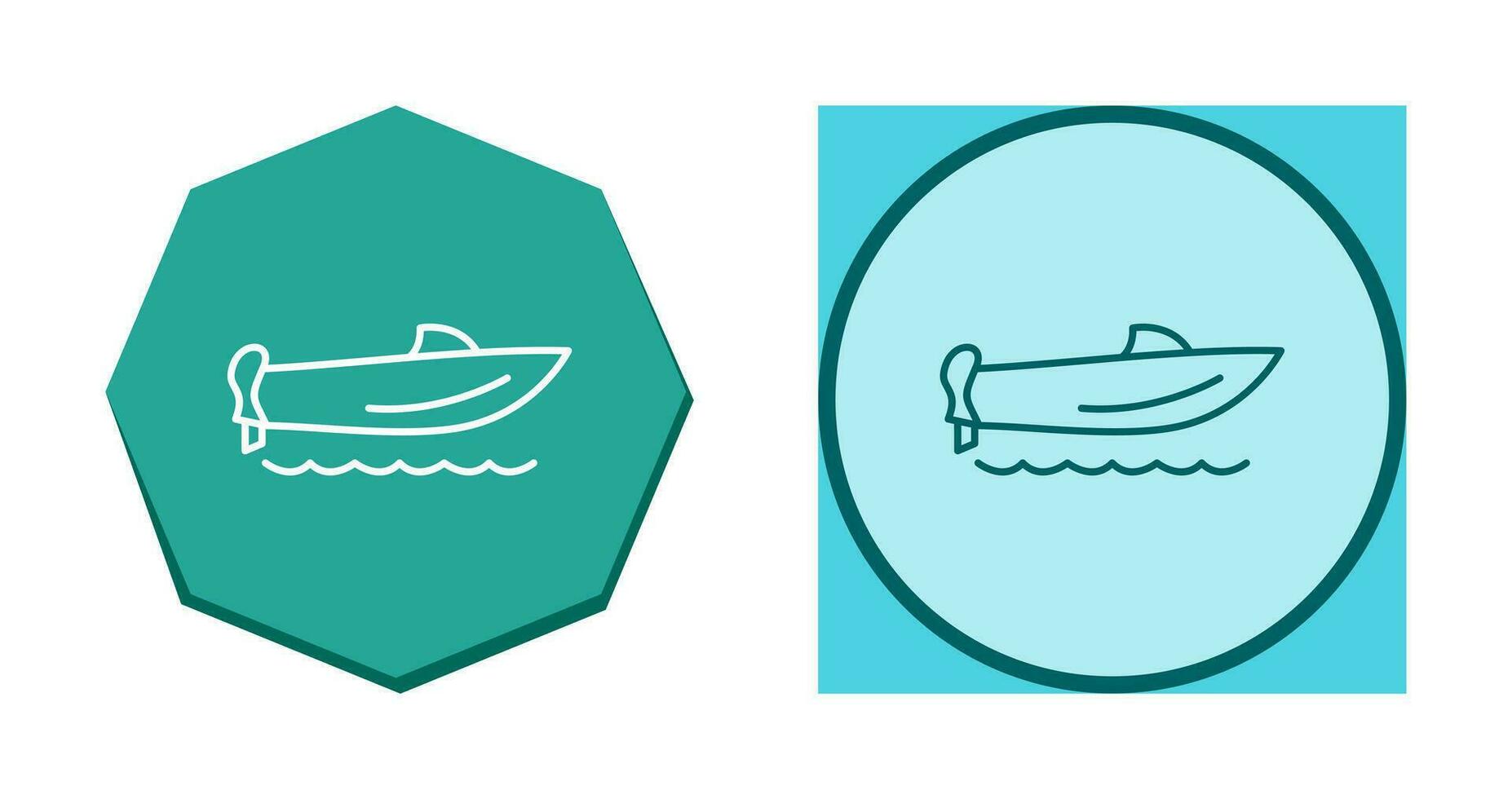 Speed Boat Vector Icon