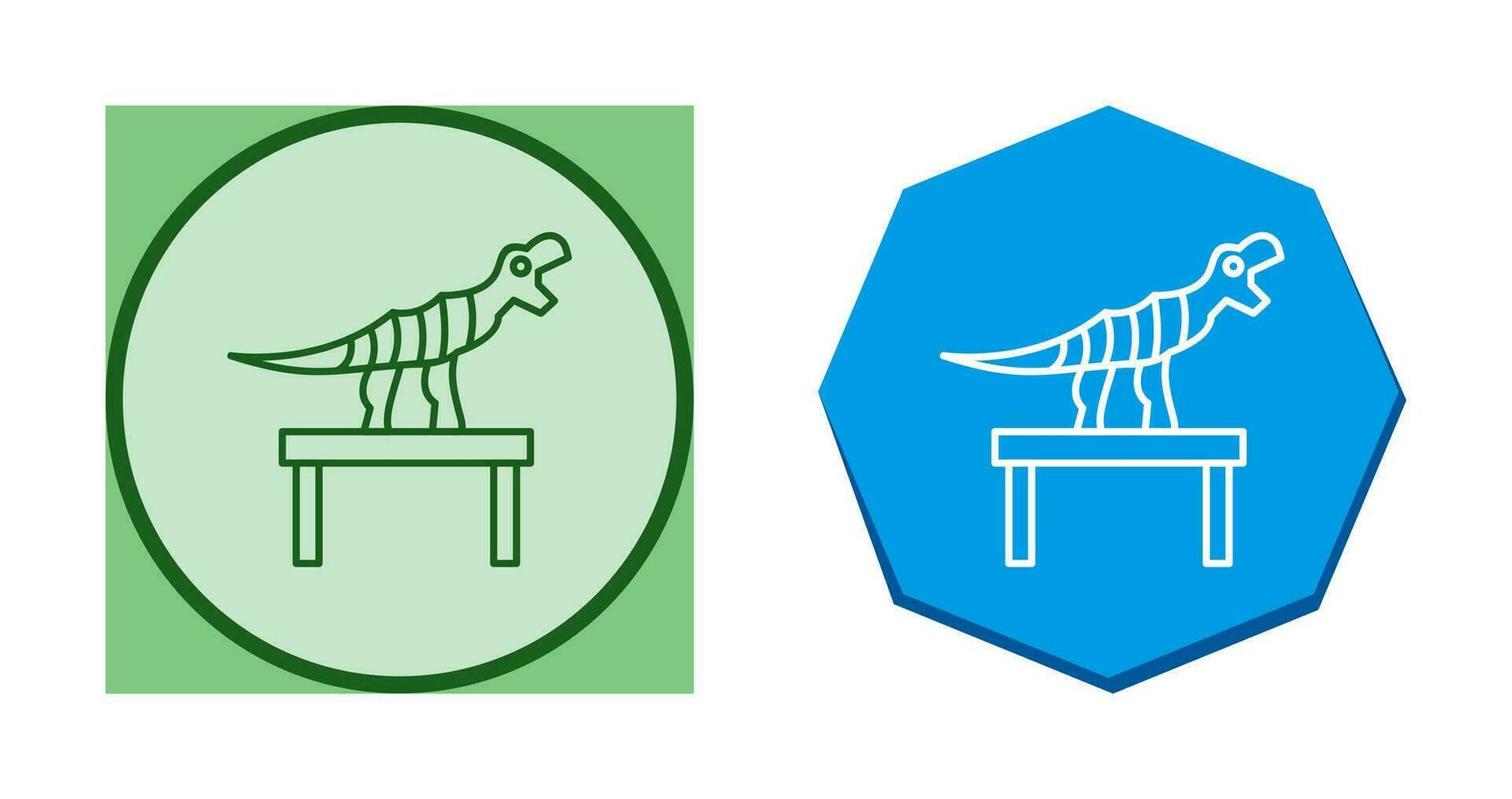 Bones Exhibit Vector Icon