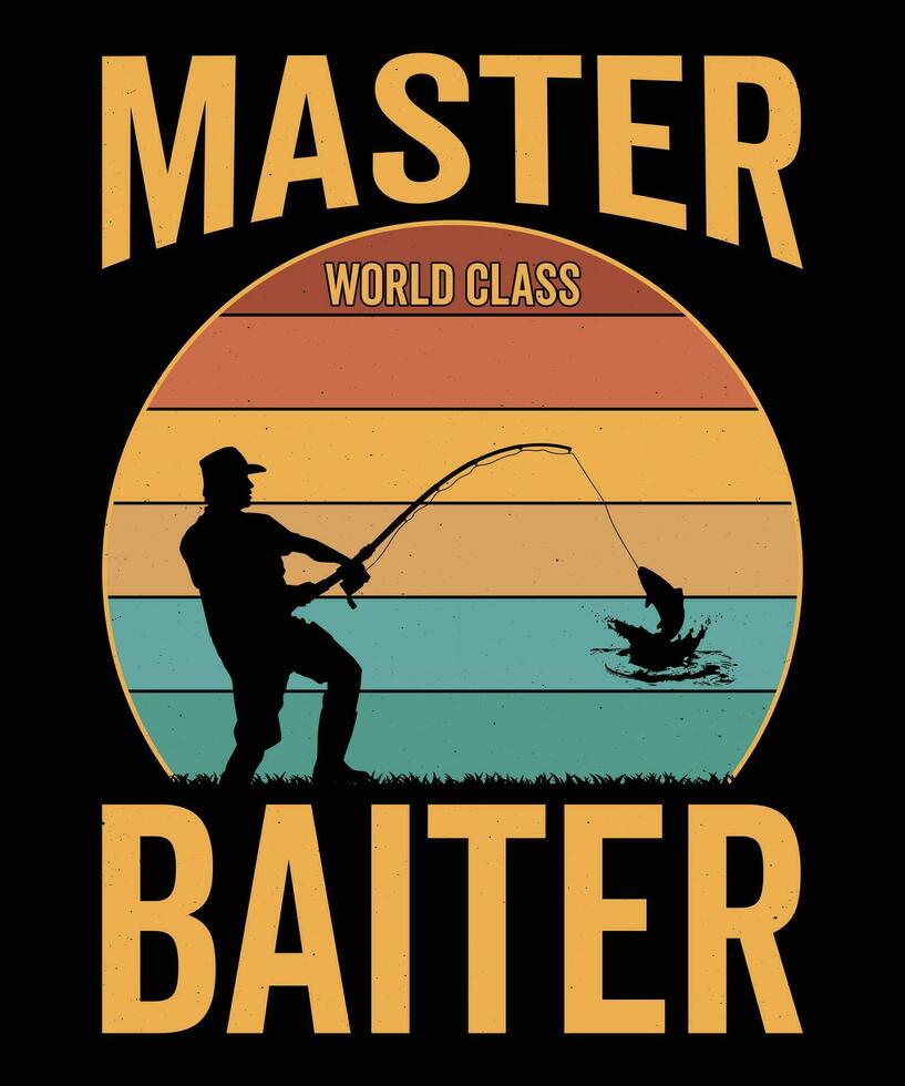 Fishing Tshirt design vector