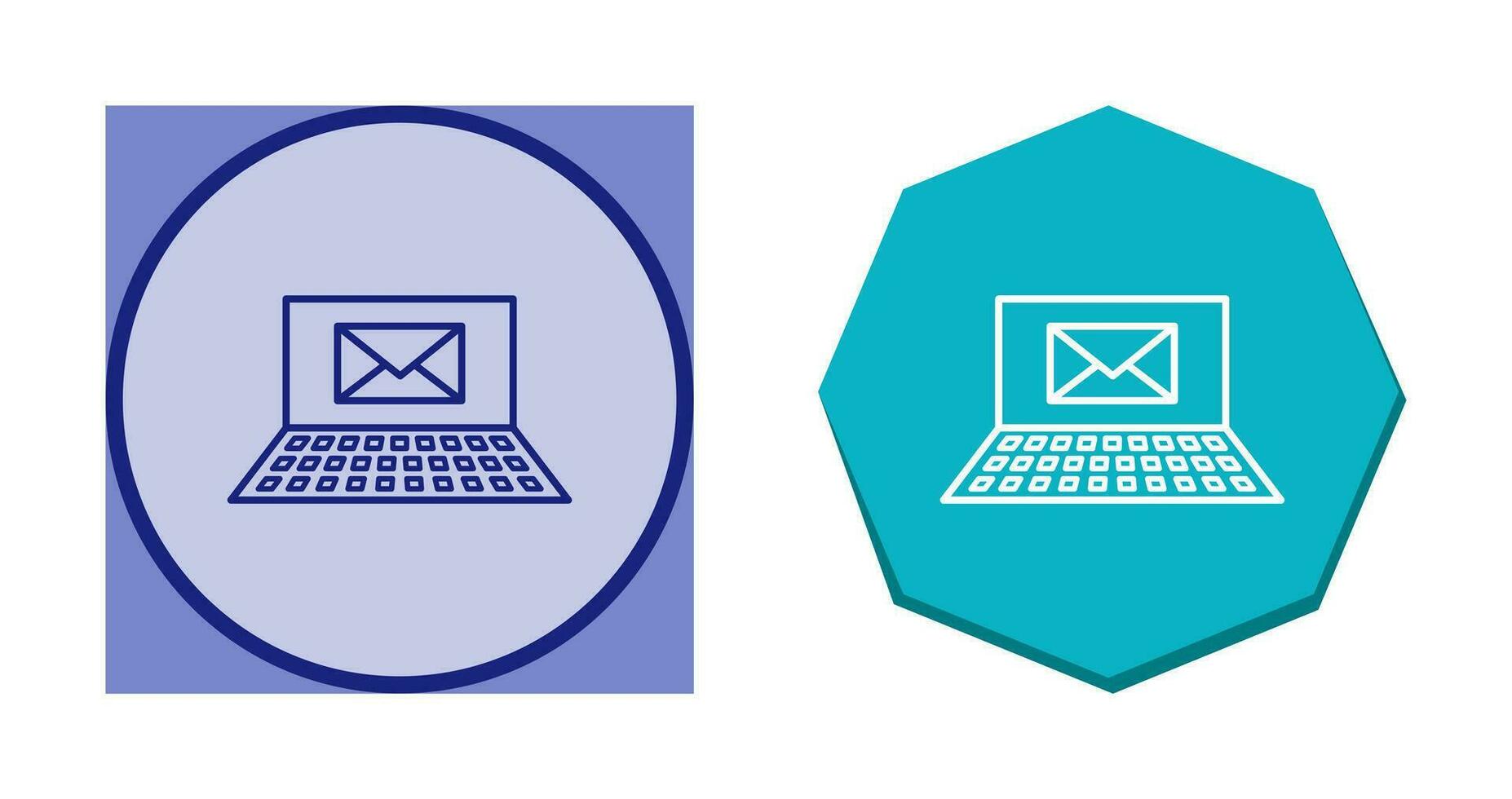 Unique Emails Vector Icon