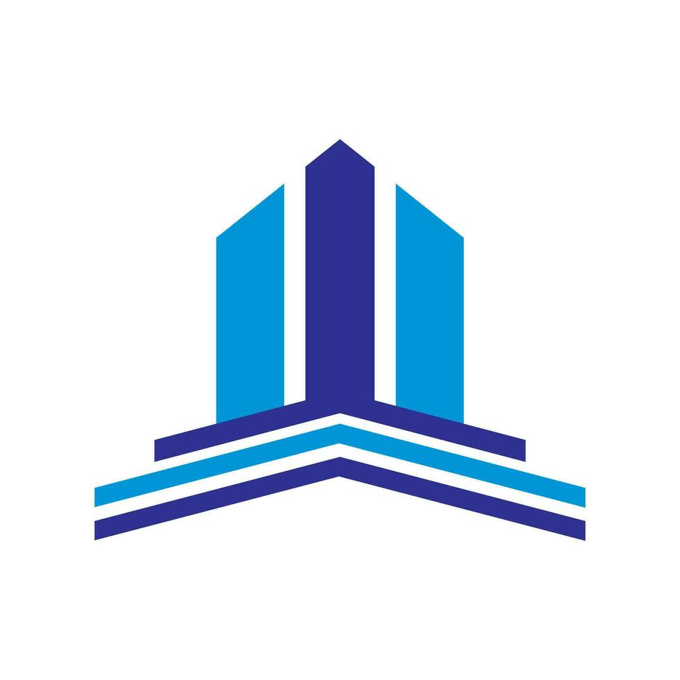 Building icon logo design vector. vector